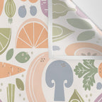 Fruits and Veggies 2025 Calendar Pastel Wall Tapestry Gallery Image 3