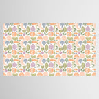 Fruits and Veggies 2025 Calendar Pastel Tablecloth Gallery Image 2