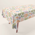 Fruits and Veggies 2025 Calendar Pastel Tablecloth Gallery Image 1