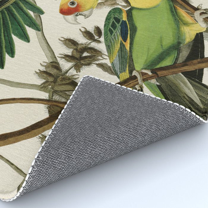 Carolina Parrot - John James Audubon's Birds of America Print Rug Gallery Image 4