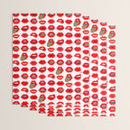 Leopard Lips of Love Wrapping Paper Gallery Image 3