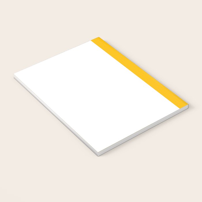 Motivational words smile today yellow Notebook Gallery Image 3