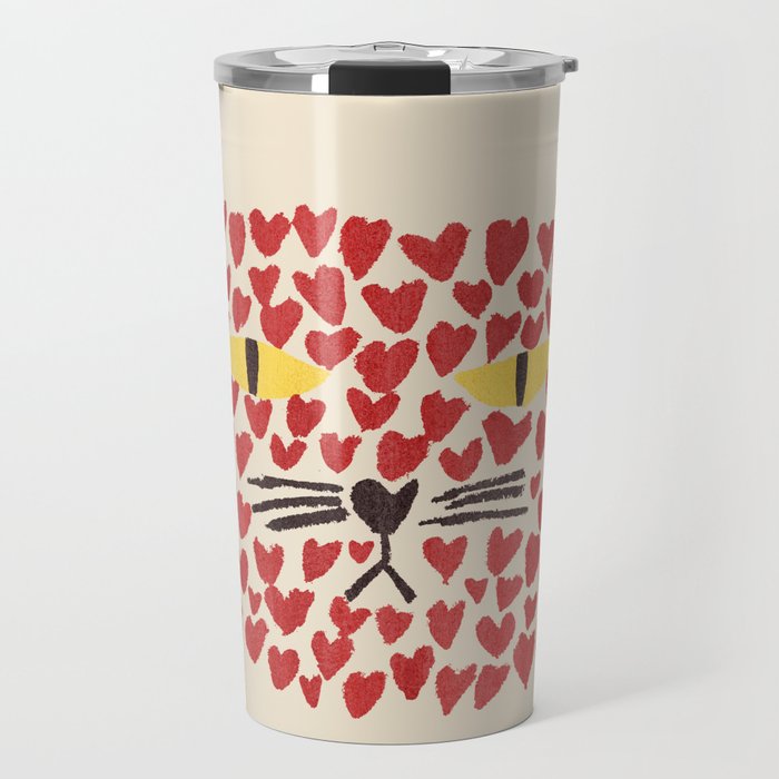 Love thy cat Travel Mug Gallery Image 1