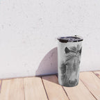 Wild Horse - Black & White Travel Mug Gallery Image 4