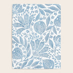 French Country Fig Garden In Blue Poster Gallery Image 4