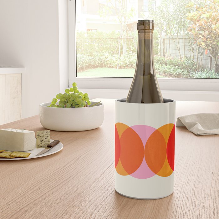 Abstraction_COLOUR_CIRCLES_001 Wine Chiller Gallery Image 4
