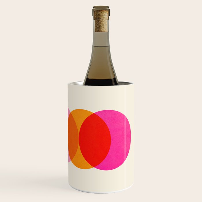 Abstraction_COLOUR_CIRCLES_001 Wine Chiller Gallery Image 3