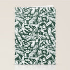 Greenish Tropical Palm Breeze Stationery Card Gallery Image 2