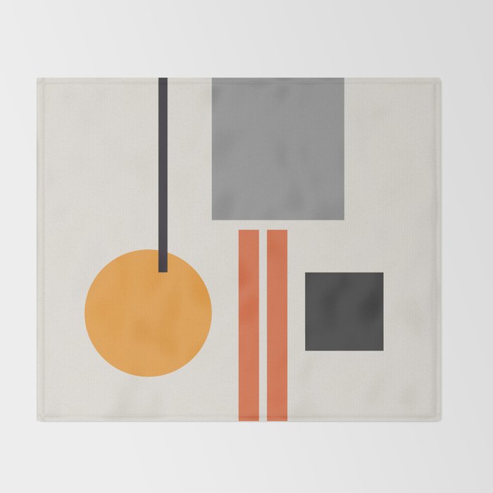 Mid Century 05 Throw Blanket Gallery Image 2