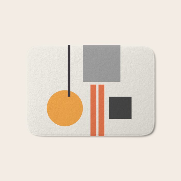 Mid Century 05 Bath Mat Gallery Image 1