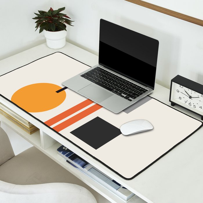 Mid Century 05 Desk Mat Gallery Image 2