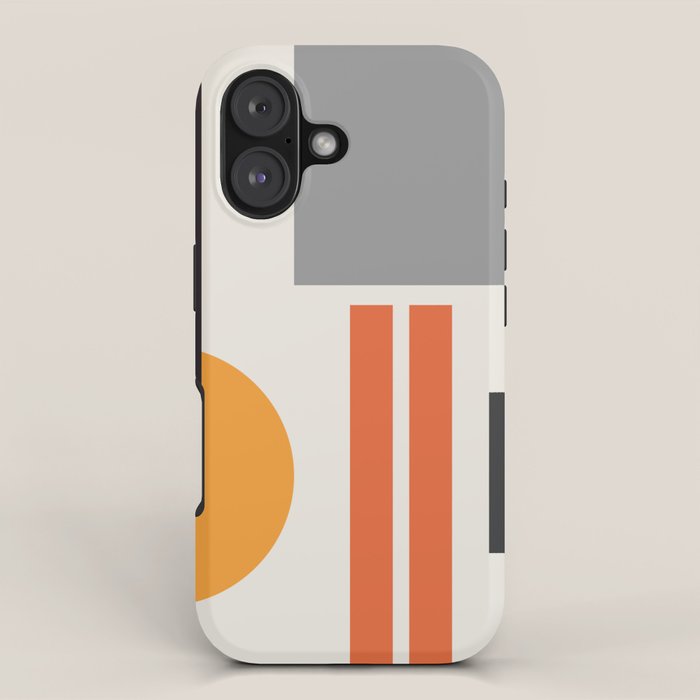 Mid Century 05 iPhone Case Gallery Image 1