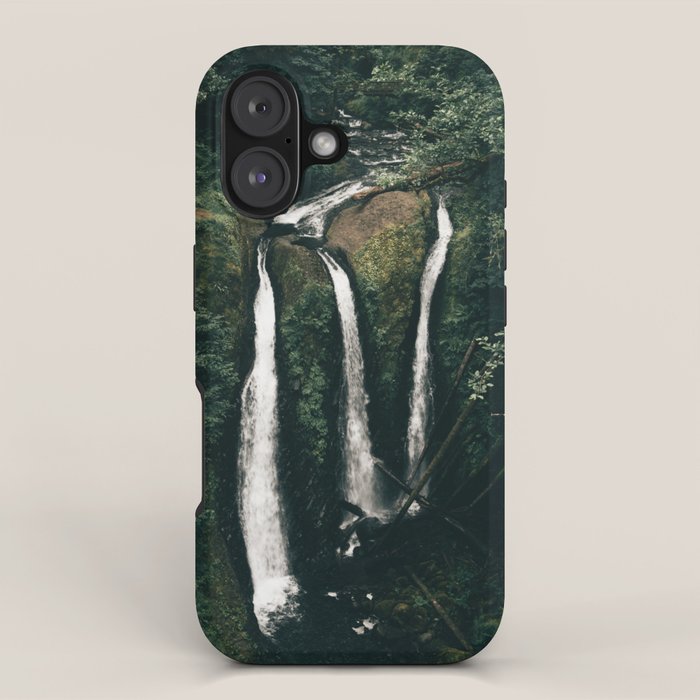 Triple Falls iPhone Case Gallery Image 1