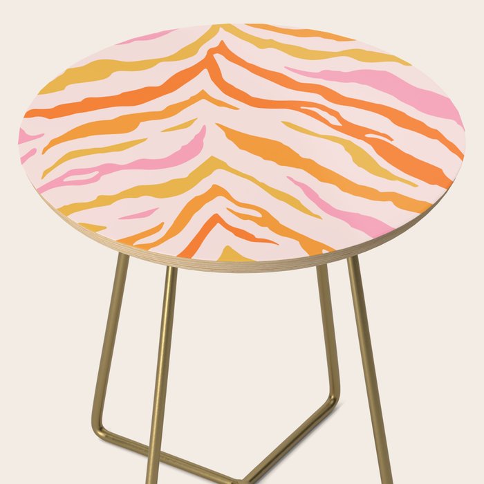 Tiger: PATTERN 07 | The Peach Edition Side Table Gallery Image 2