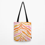 Tiger: PATTERN 07 | The Peach Edition Tote Bag Gallery Image 2