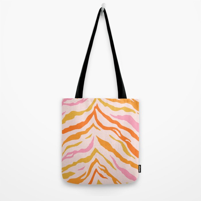 Tiger: PATTERN 07 | The Peach Edition Tote Bag Gallery Image 2