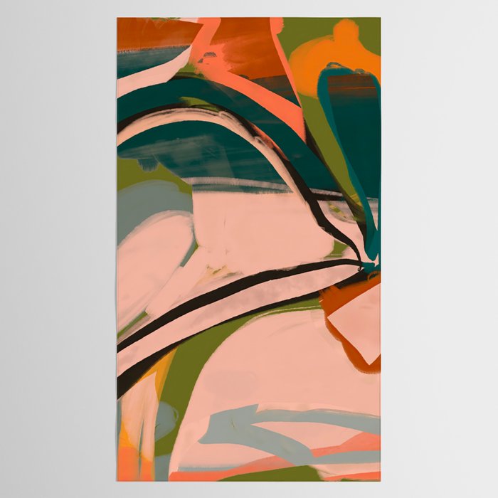 Modern Abstract Art 152 Tablecloth Gallery Image 2
