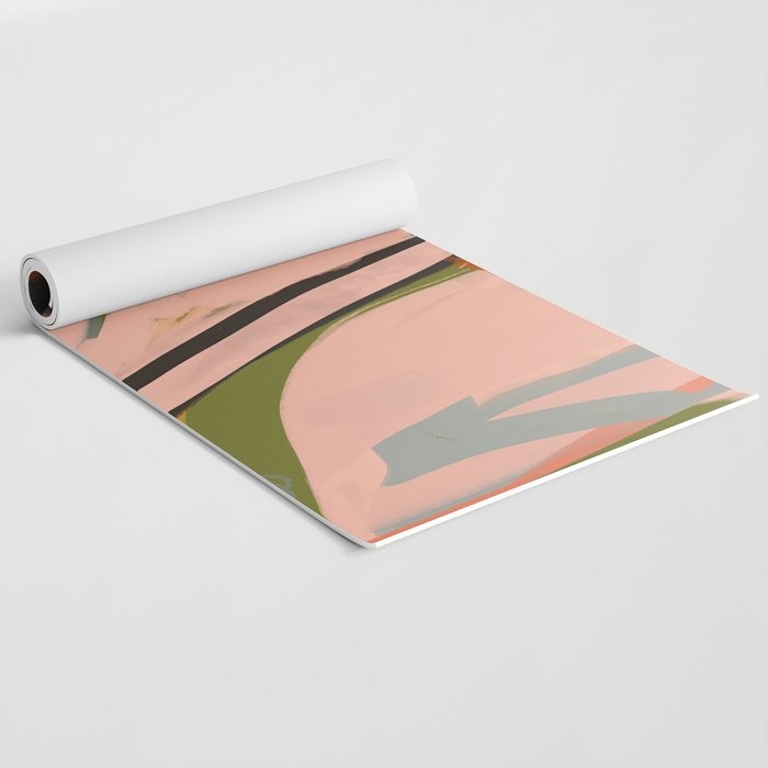 Modern Abstract Art 152 Yoga Mat Gallery Image 2