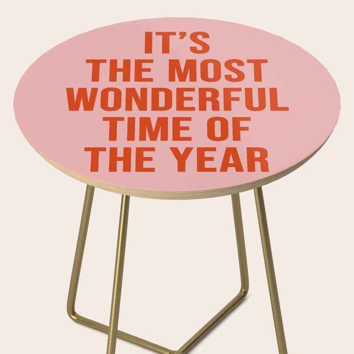 Most Wonderful Time Side Table Gallery Image 2