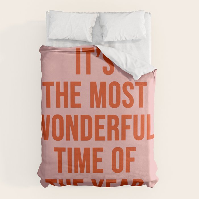 Most Wonderful Time Duvet Cover Gallery Image 6
