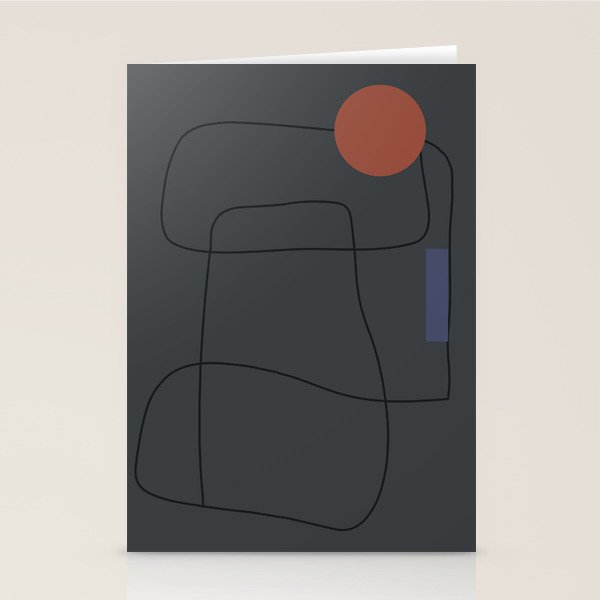 Minimal Geometric 61 Stationery Card Gallery Image 2