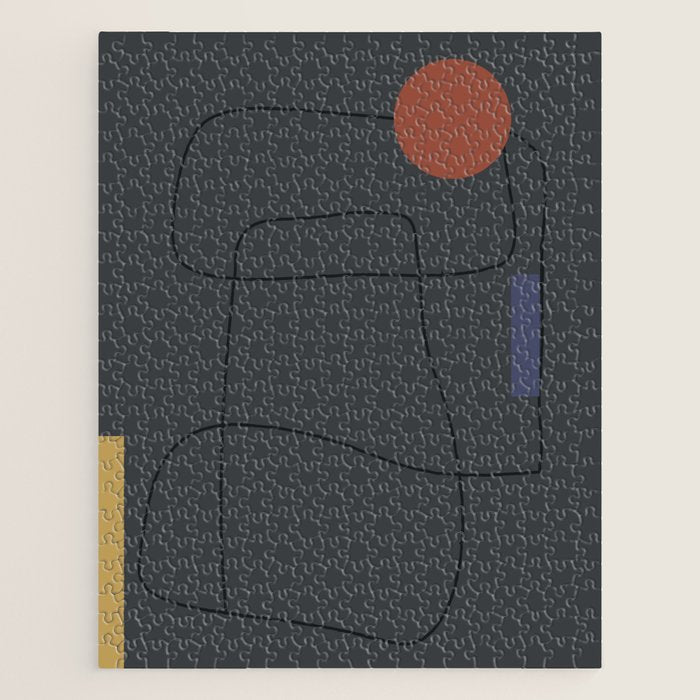 Minimal Geometric 61 Jigsaw Puzzle Gallery Image 1