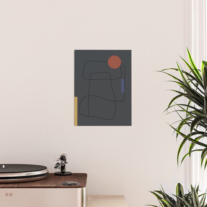 Minimal Geometric 61 Poster Gallery Image 2