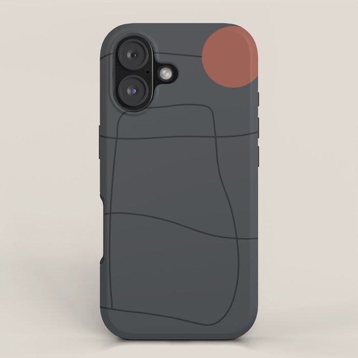 Minimal Geometric 61 iPhone Case Gallery Image 1