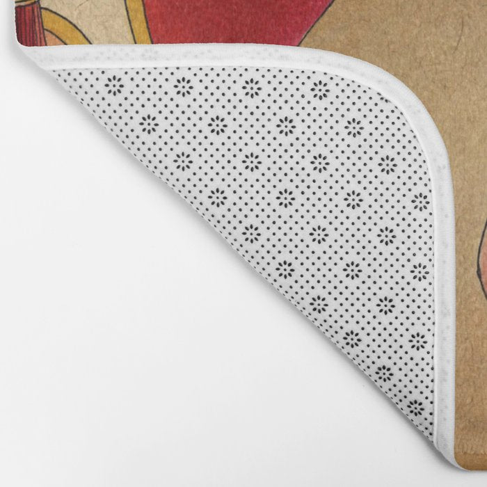 Year of the Rat Bath Mat Gallery Image 2