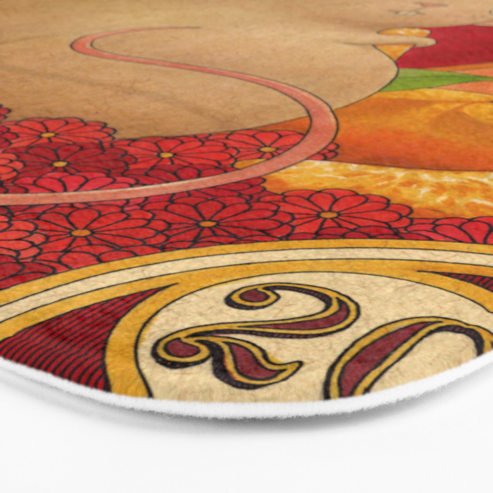 Year of the Rat Bath Mat Gallery Image 3