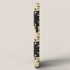 Black and Beige Retro iPhone Case Gallery Image 2