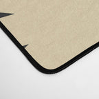Black and Beige Retro Desk Mat Gallery Image 4