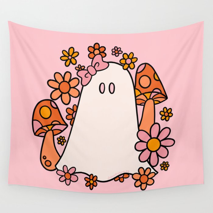 Bow Ghost Wall Tapestry Gallery Image 1