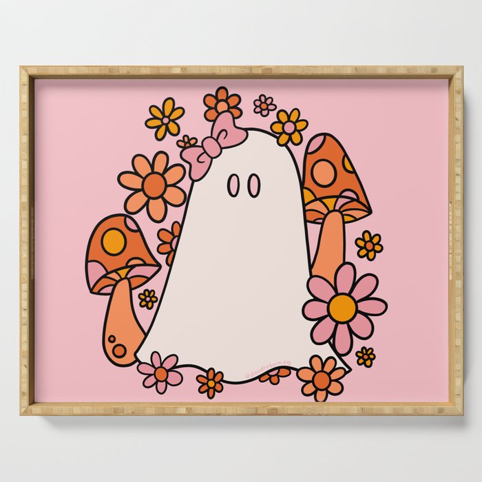 Bow Ghost Serving Tray Gallery Image 1