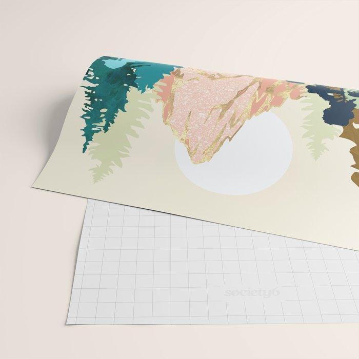 Forest Falls Wrapping Paper Gallery Image 2