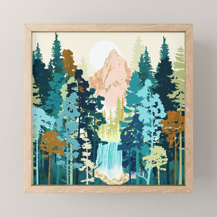 Forest Falls Mini Art Print Gallery Image 1