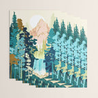 Forest Falls Wrapping Paper Gallery Image 3