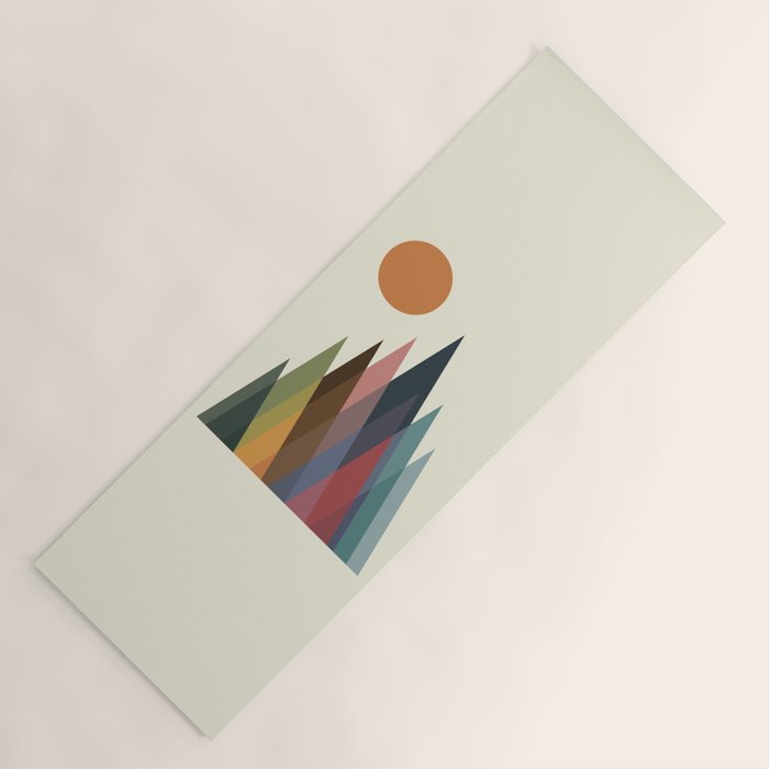 Infinity Mountain Yoga Mat Gallery Image 1