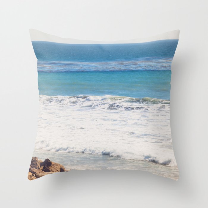Malibu Blues Throw Pillow Gallery Image 6