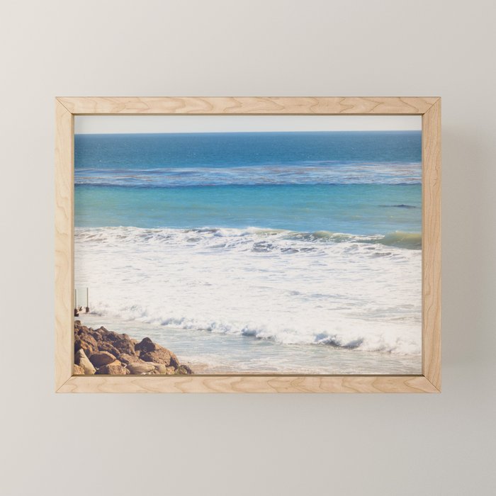 Malibu Blues Mini Art Print Gallery Image 1