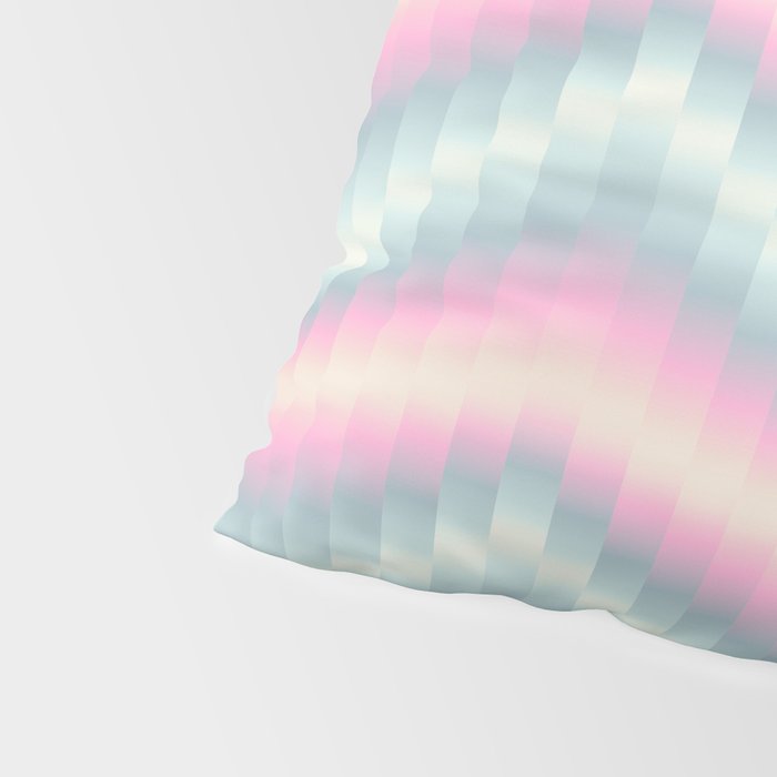 Blurred holographic Zigzag Pillow Sham Gallery Image 4