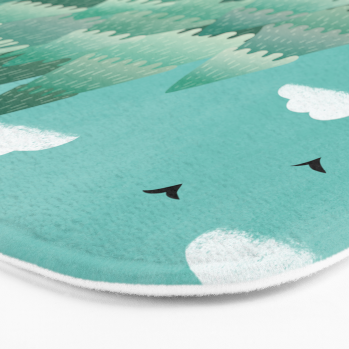 Tree Hugger (Spring & Summer version) Bath Mat Gallery Image 3