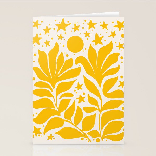 Gemini Sunflowers Stationery Card Gallery Image 1