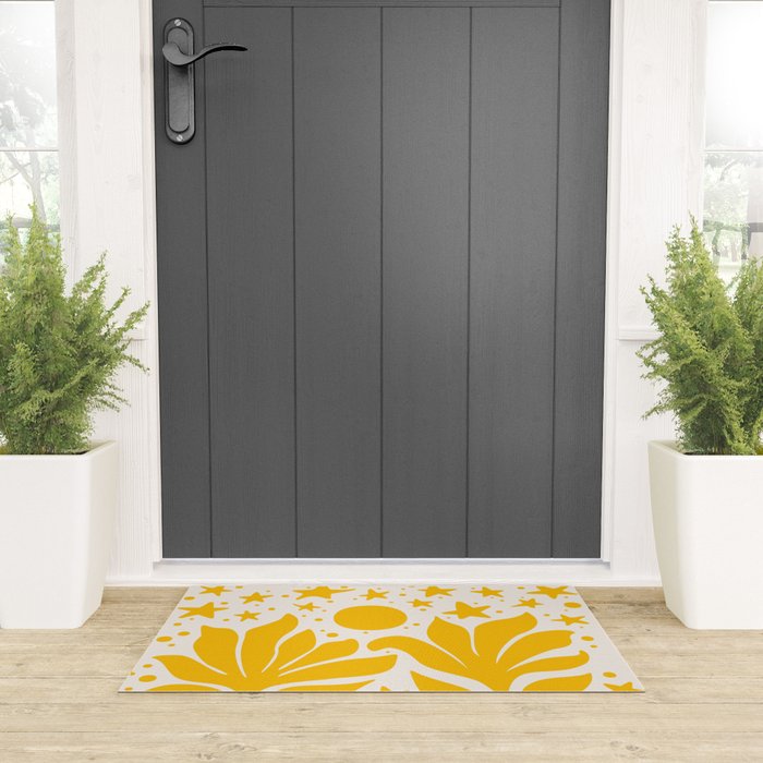 Gemini Sunflowers Welcome Mat Gallery Image 3