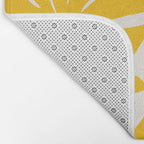 Gemini Sunflowers Bath Mat Gallery Image 2