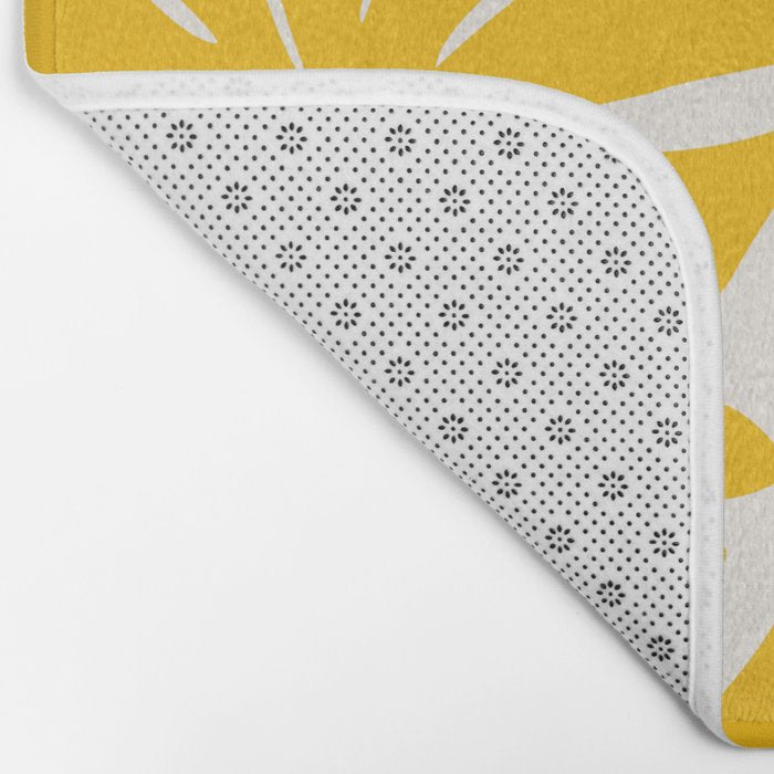 Gemini Sunflowers Bath Mat Gallery Image 2