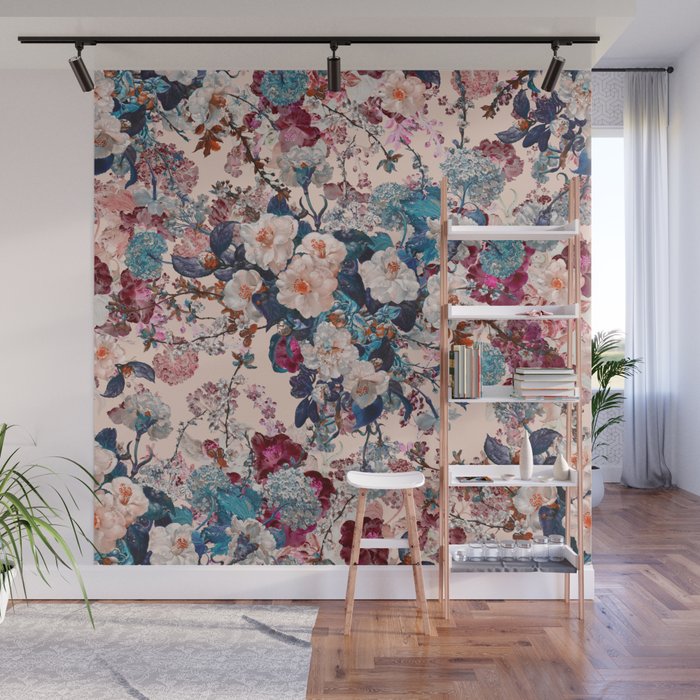 Romantic Garden XII Wall Mural Gallery Image 1