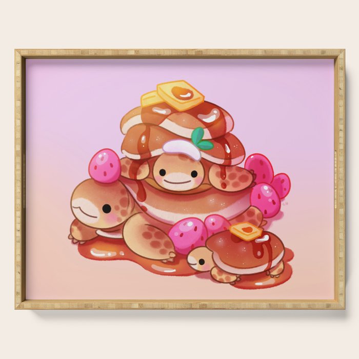 Pancake tortoise Serving Tray Gallery Image 1
