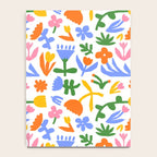 Colorful abstract flower art pattern Notebook Gallery Image 4