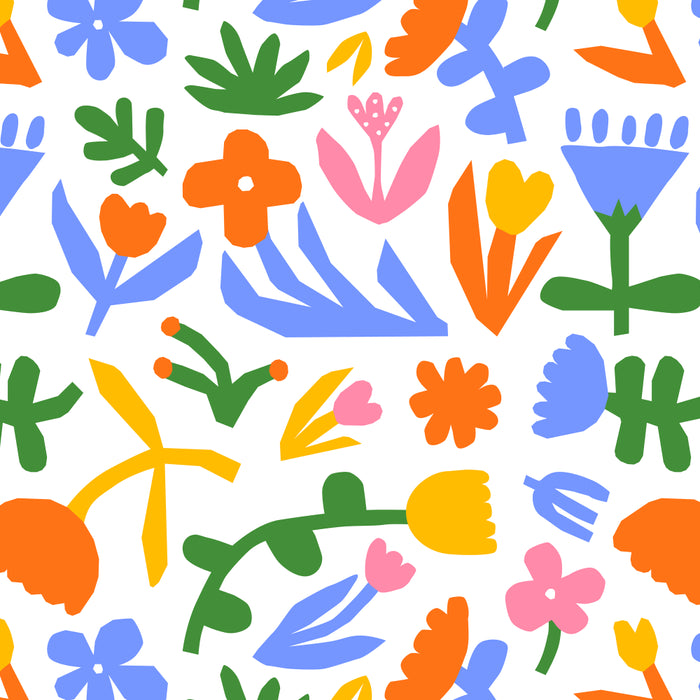 Colorful abstract flower art pattern Coffee Mug Gallery Image 2